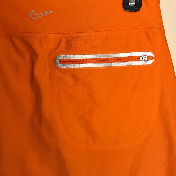 Nike Golf Tour Performance Skort, Sz Small, Orange - Picture 5 of 13